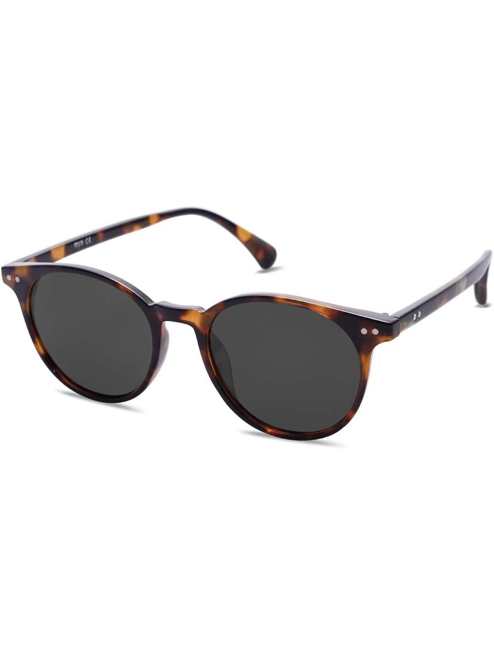SOJOS Small Round Classic Polarized Sunglasses for Women Men Vintage Style